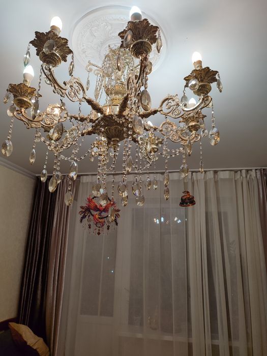 Люстра хрустальная