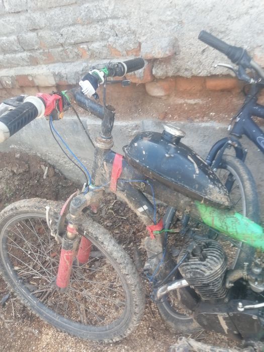 Dau la scinb pe un cross 49cc