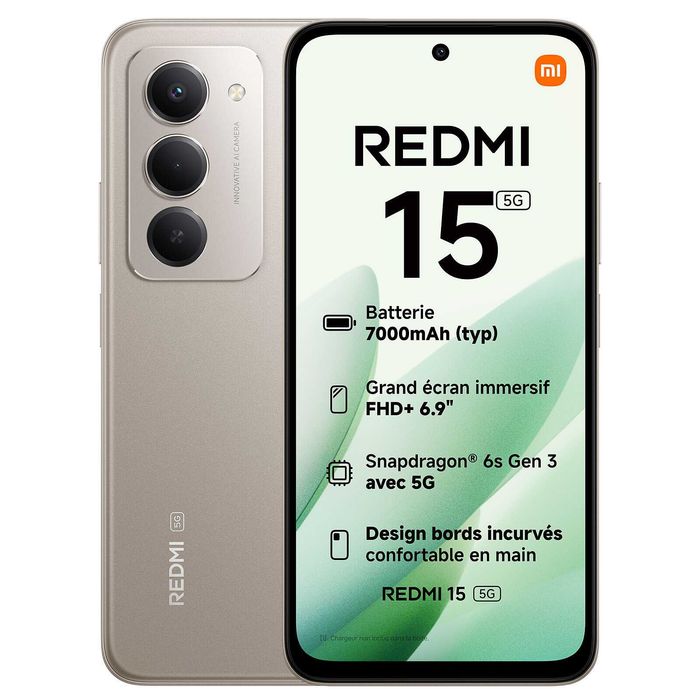 Телефон Redmi 15 5G