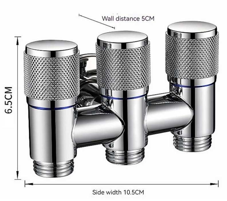 Хигиенна душ система с двоен/троен кран - 5 цвята