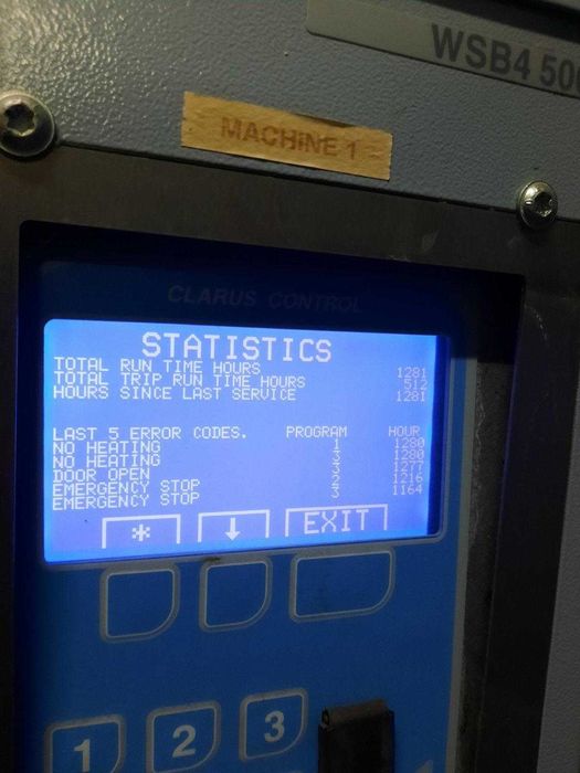 Професионална перална - бариерна пералня 50 кг ГАЗ