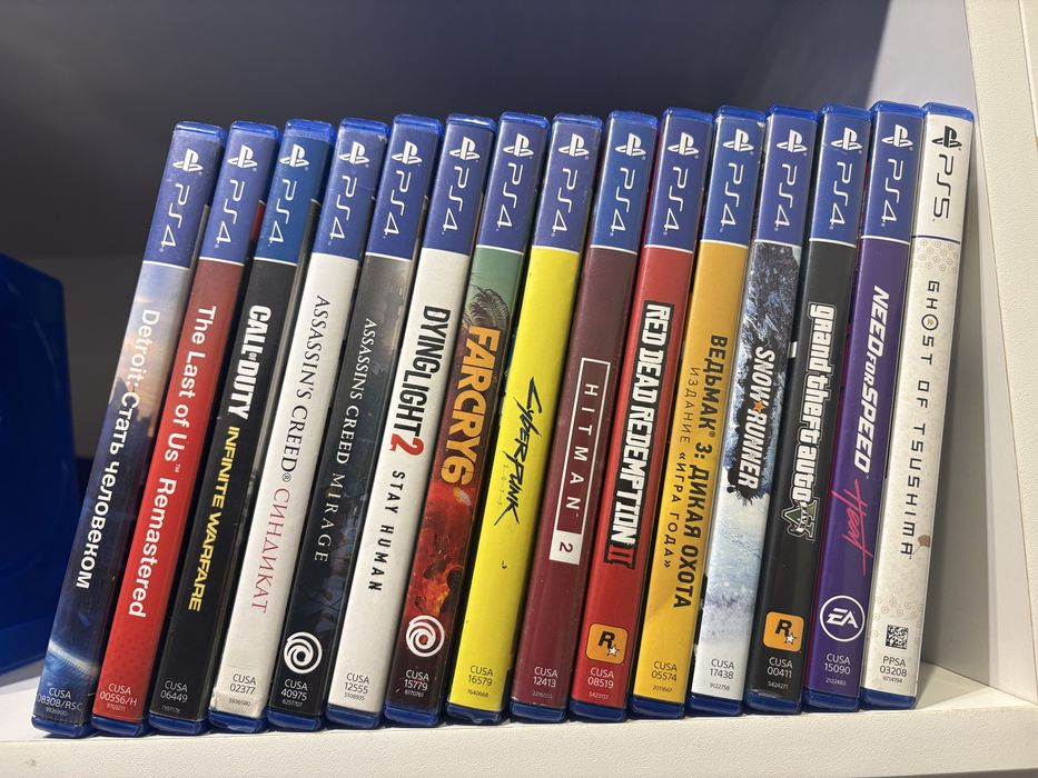 Игры Диски на PS4 PS5/ пс4 пс5 обмен