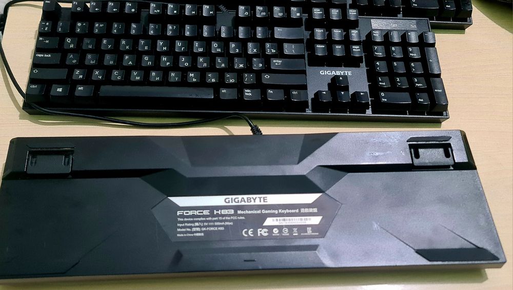 Клавиатура Гигабайт оргиналная gt-force k83