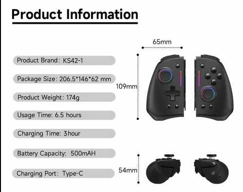 Joy-con/Joy-pad/controller pro Nintendo Switch 1 sau 2 + straps + husa