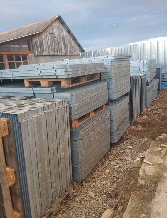 Grătare metalice galvanizate