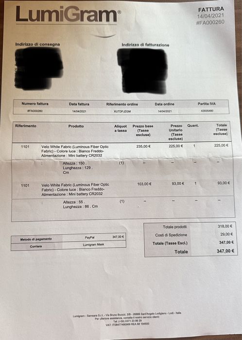 Vand material/tesatura alba rochie mireasa cu fibra optica LumiGram