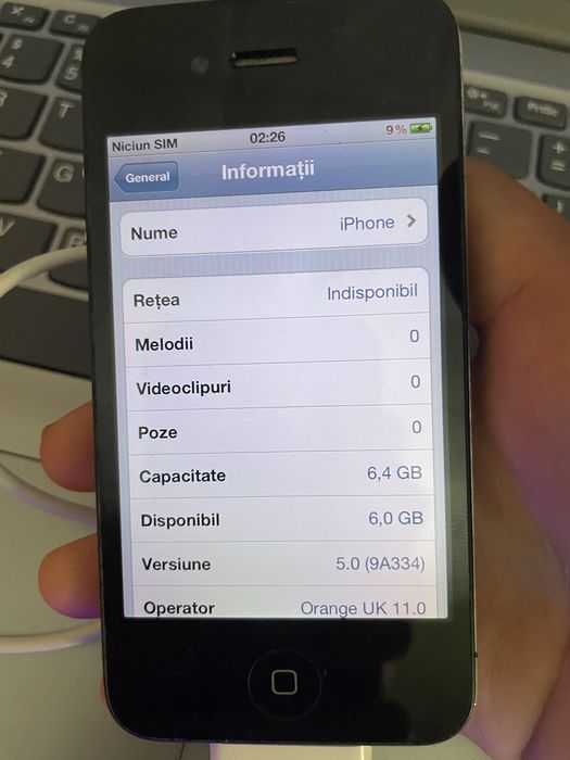 Iphone 4 ios 5 de colectie