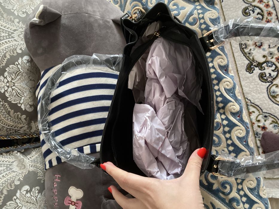 Сумка новая кожаная продвм