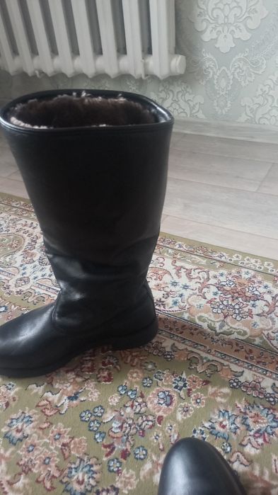 Таза былғары етік