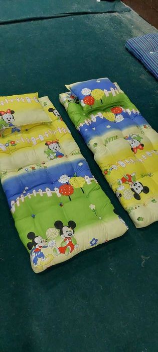 O'rin (urin matras), ko'rpa, yostiq