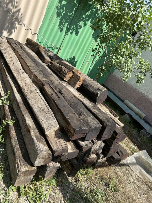 половые доски и шпалы