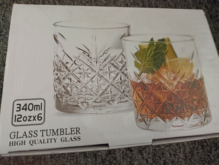 Бокалы 340мл НОВЫЕ 4 коробки