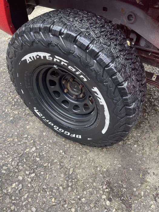 Продавам 285 75 16 All Terrain с джанти