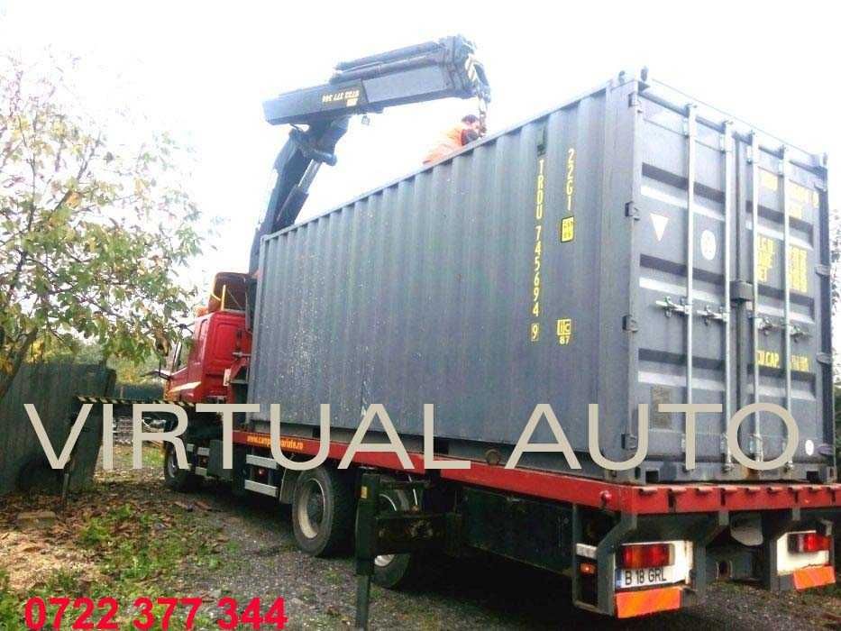 Transport Macara container generator utilaj agricol industrial bazin