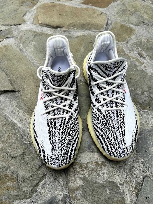 Adidas Yeezy Boost 350 Zebra CP9654 originali - mărime 46 2/3