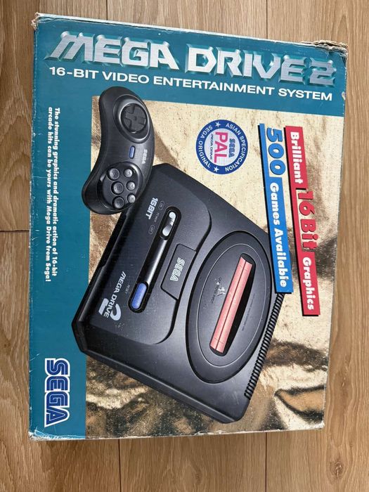 Стара телевизионна игра-Sega Mega drive 2-16bit
