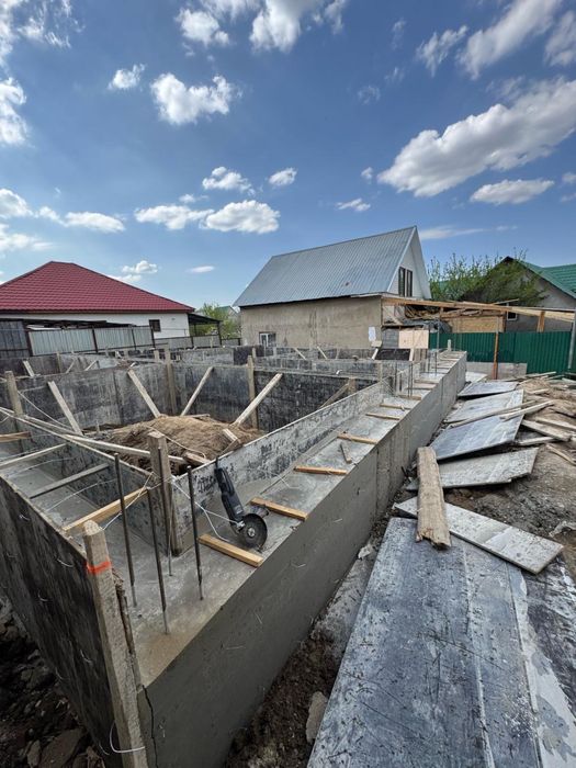 Фундамент опалубка бетон