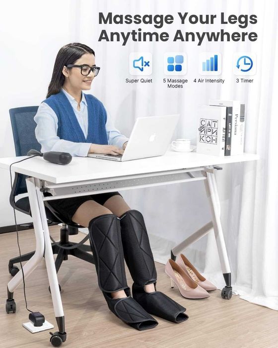 Масажор за крака RENPHO за кръвообращение и облекчаване на болката