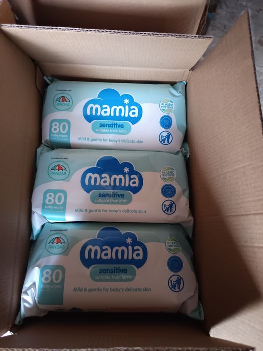 Памперси Mamia, Мамиа,Little angels, Мокри кърпи, судокрем