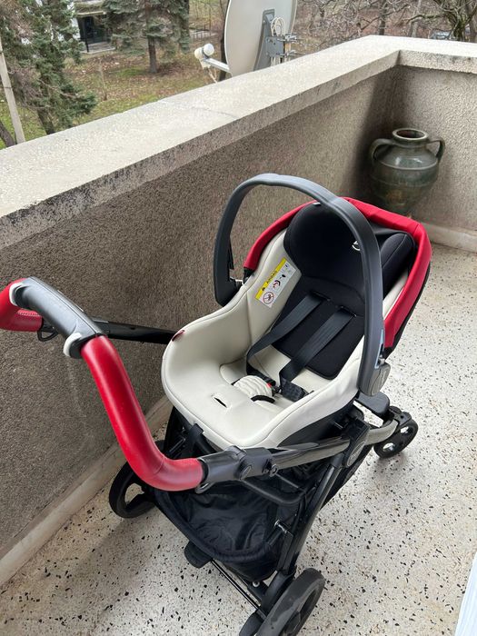 Peg Perego Fiat 500 Бебешка количка 3в1