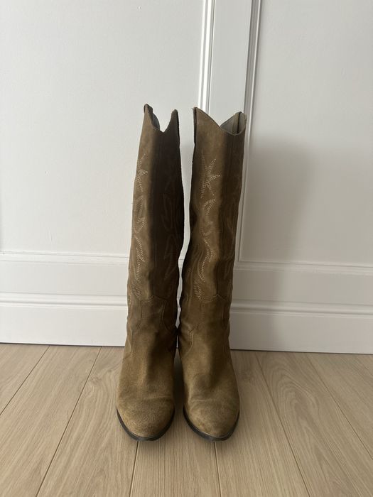 Казаки натуральная замша 41 размер