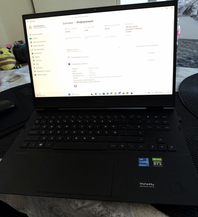 HP OMEN 16 GAMING Laptop  b0036ns геймърски лаптоп