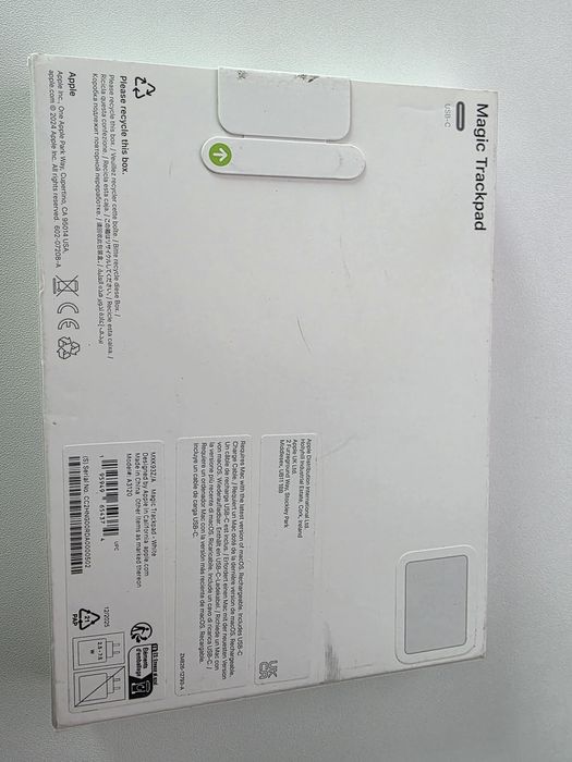 Apple Magic Trackpad 3, Multi-Touch Surface, Alb - transport gratuit