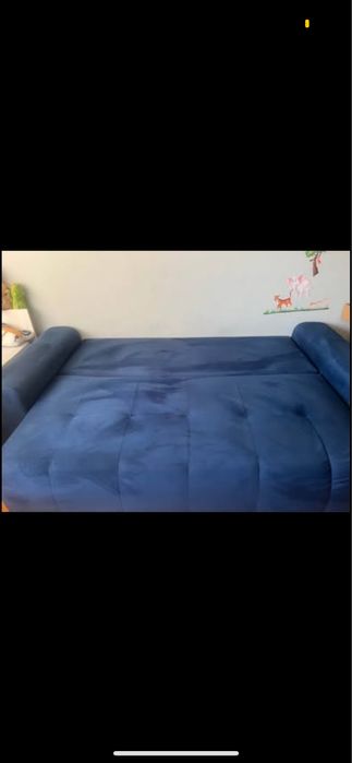 Canapea extensibila  cu lada depozitare 260x110x100 cm