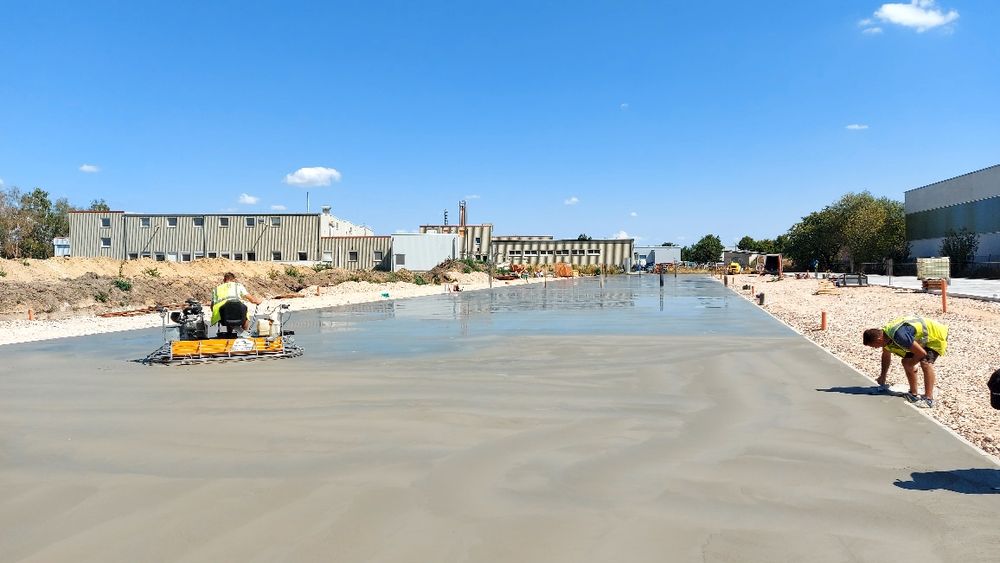 Turnare beton elicopterizat