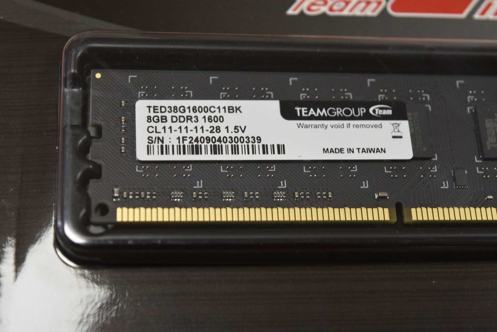 8 GB DDR3 / 1600 MHZ Team Elite настолен компютър - чисто нова
