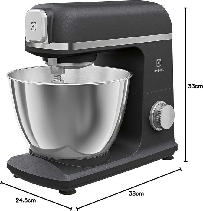 Планетарен миксер Electrolux 5L (E5KM1-4BPT) Черен