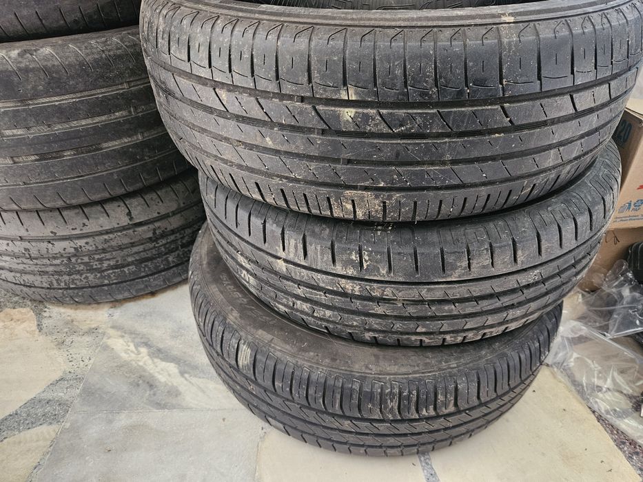 4 бр. гуми 195/65 R15 Vredestein – 6-7 мм грайфер, добро състояние