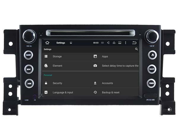 SUZUKI GRAND VITARA 2005/2015 - 7'' андроид навигация, 7128