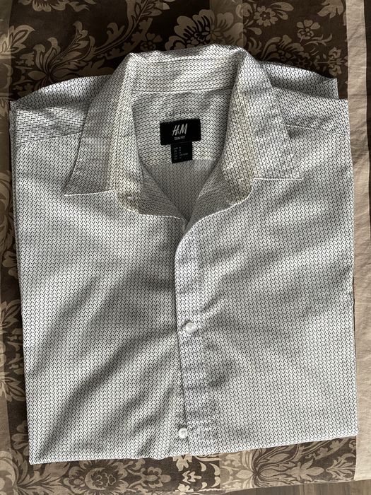 Стилни мъжки ризи |  Slim fit M-размер