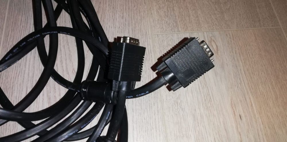 Cablu prelungitor VGA-VGA / Tata-Tata, dublu ecranat 10m