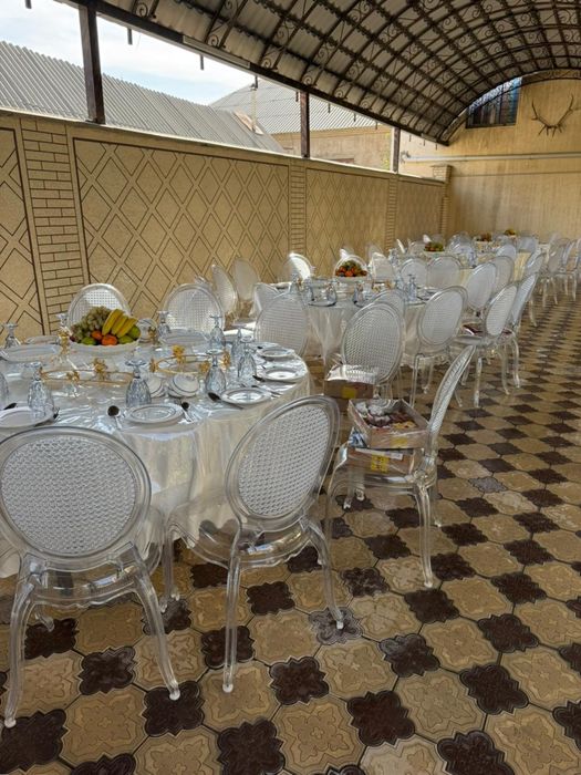 Прокат стол стулья посуда юрта оформления