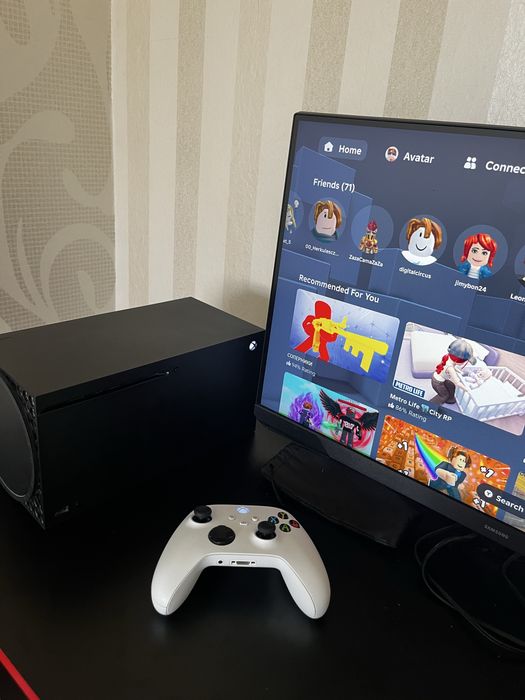 Xbox series X 1Tb черный