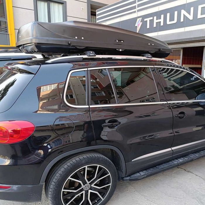 THUNDER Premium Автобокс 480L Черен / Сив