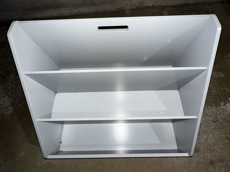 Minibiblioteca Lasse Pinolino cu roti, 3 compartimente*ieftin