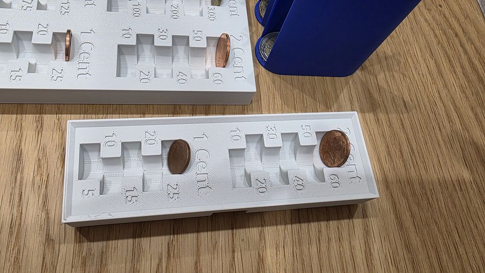 Монетен органайзер ( монетник ) за Евро