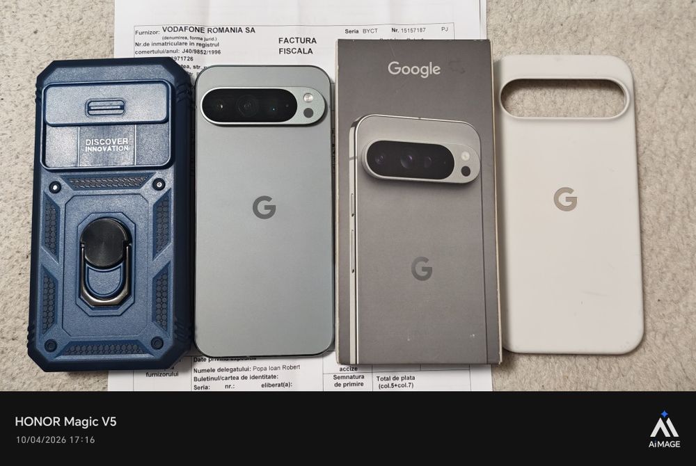 Google Pixel 9 Pixel XL -256 GB Hazel / Husa Originala bonus / Garanție