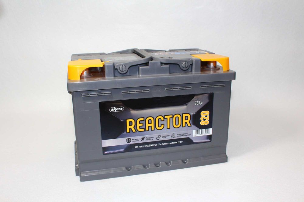 Аккумулятор Reactor 75 Ач - 61 500тг