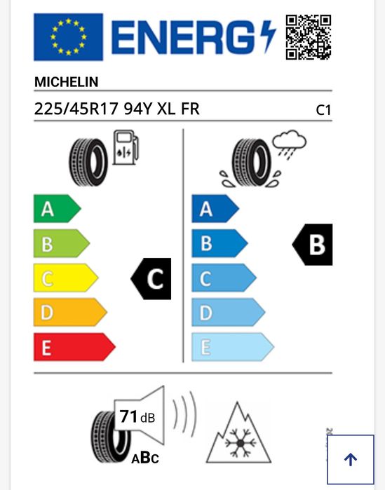 17" MICHELIN CrossClimate 2 225/45/17