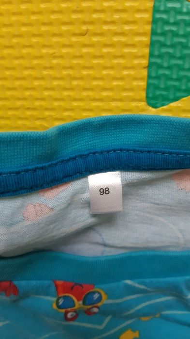 2 Pijamale baieti maneca scurta/pantalon scurt C&A, marimea 98