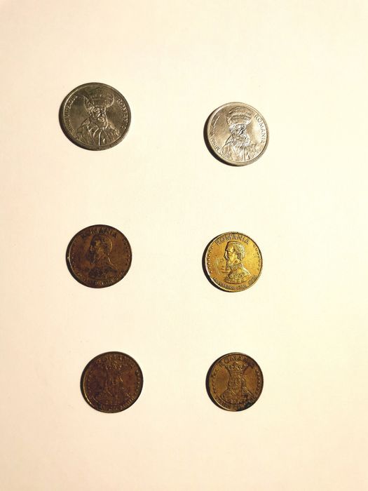 Monede vechi romanești autentice