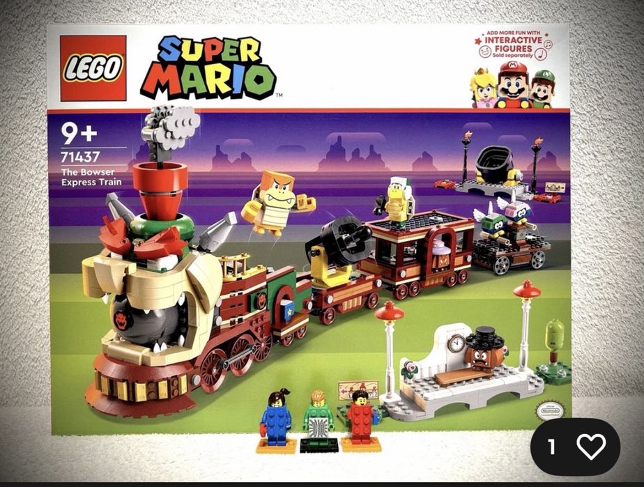 Lego Super Mario Train