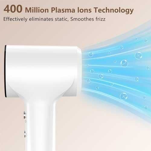 Нов Мощен йонен сешоар 110,000 RPM – бързо сушене и нисък шум за коса