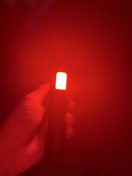 Lanterna cu led laser+led cob, lumină albă, zoom, magnet, 2023!