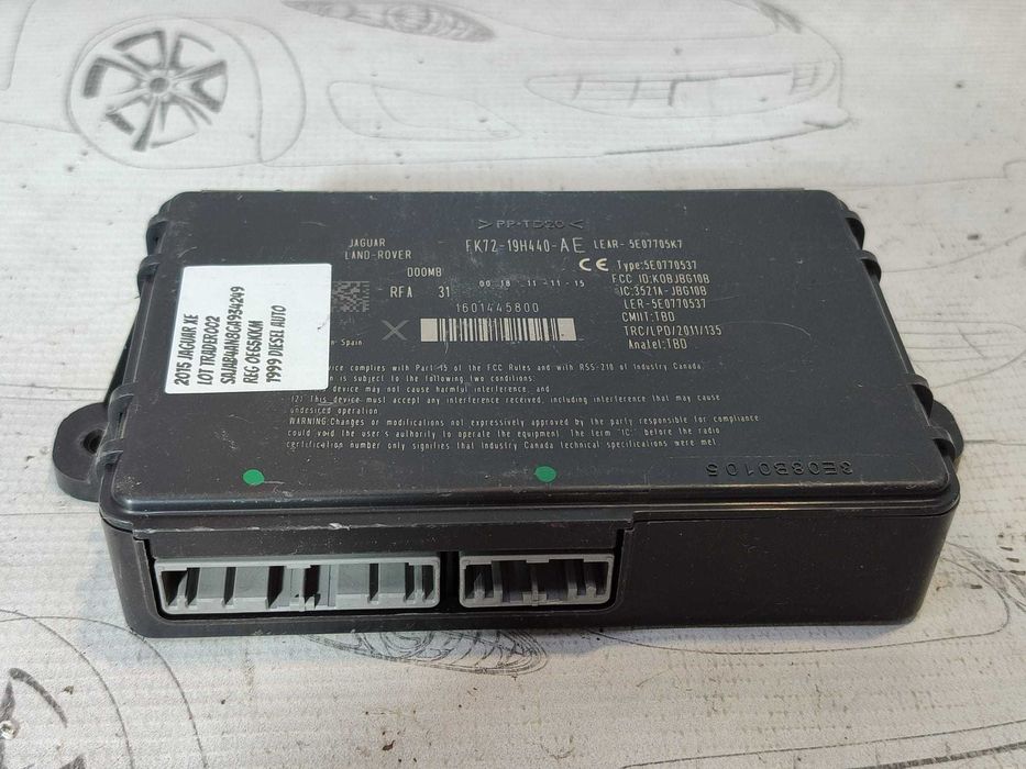 Modul RFA / Unitate control acces Jaguar XE 2.0 Diesel Cod: FK72-19H440-AE 2015 / [2015-2020] (5F3)