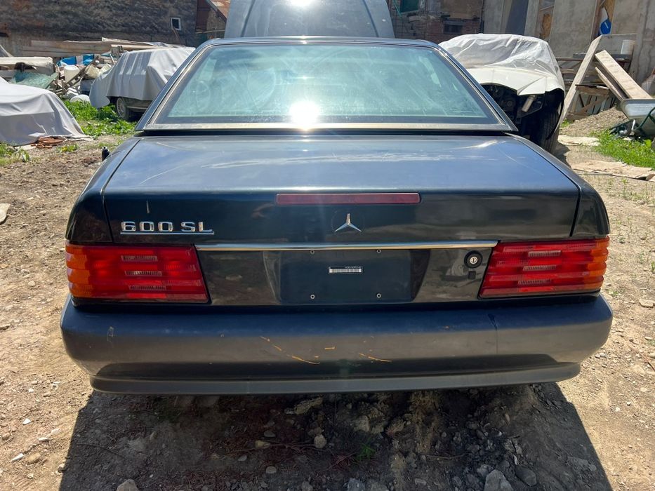 1992 Mercedes Sl600 V12 sau schimb cu buldoexcavator